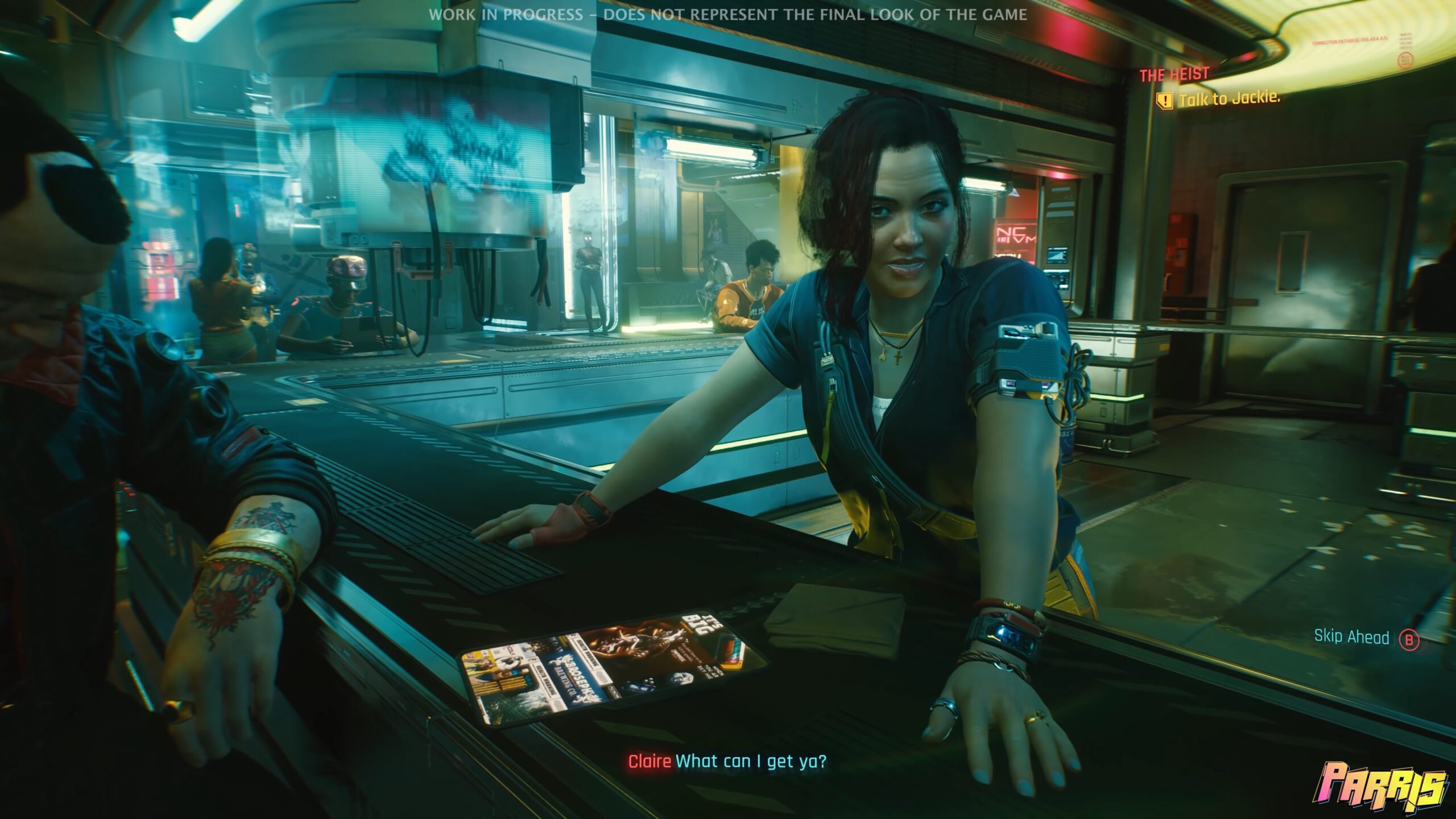 Cyberpunk 2077 JALI lip sync