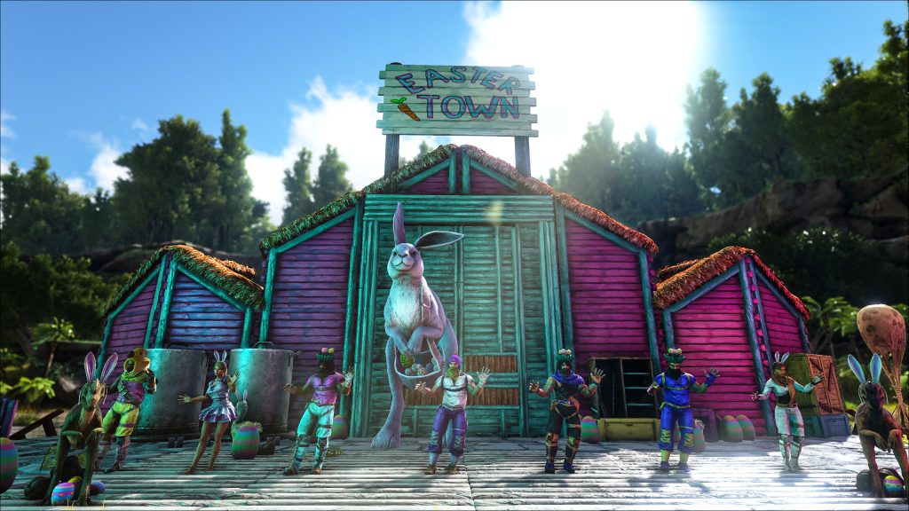 Ark Survival Evolved Easter Event Rewards Skins Procoptodon Bunny