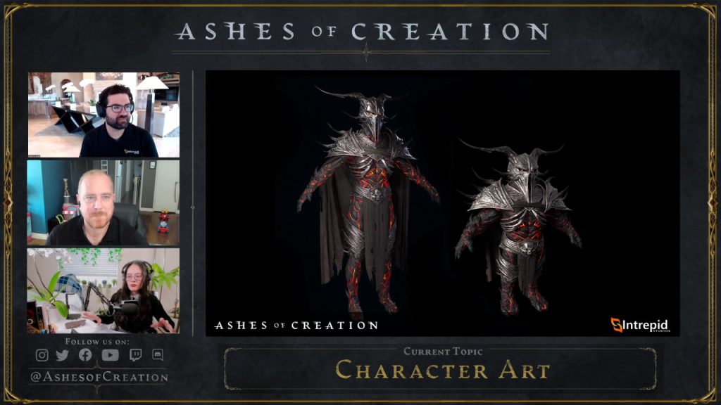 ashes of creation livestream coming up in may previous livestream april 2021