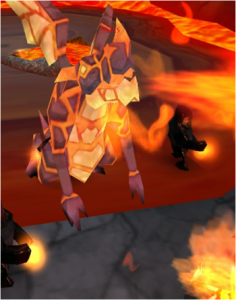 Pocket legends lava monster halloween