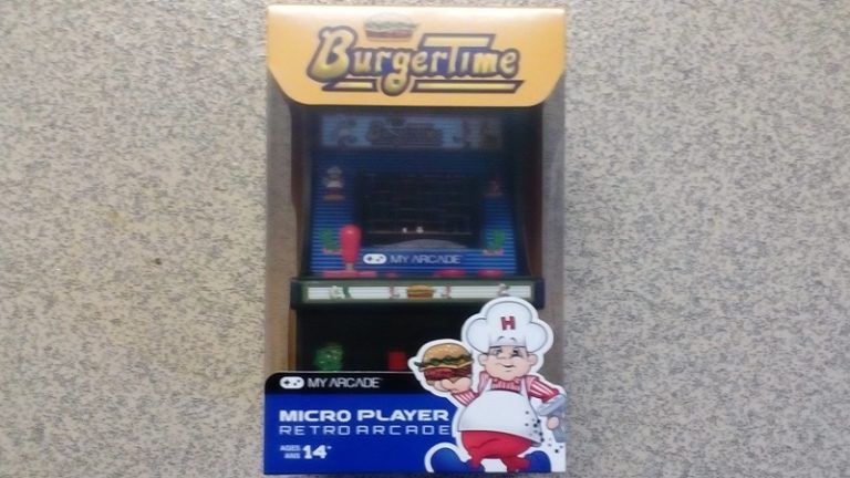 BurgerTime My Arcade Micro Player Box Artwork Front 2