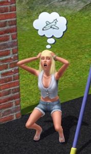 sim brother sims 3 panic