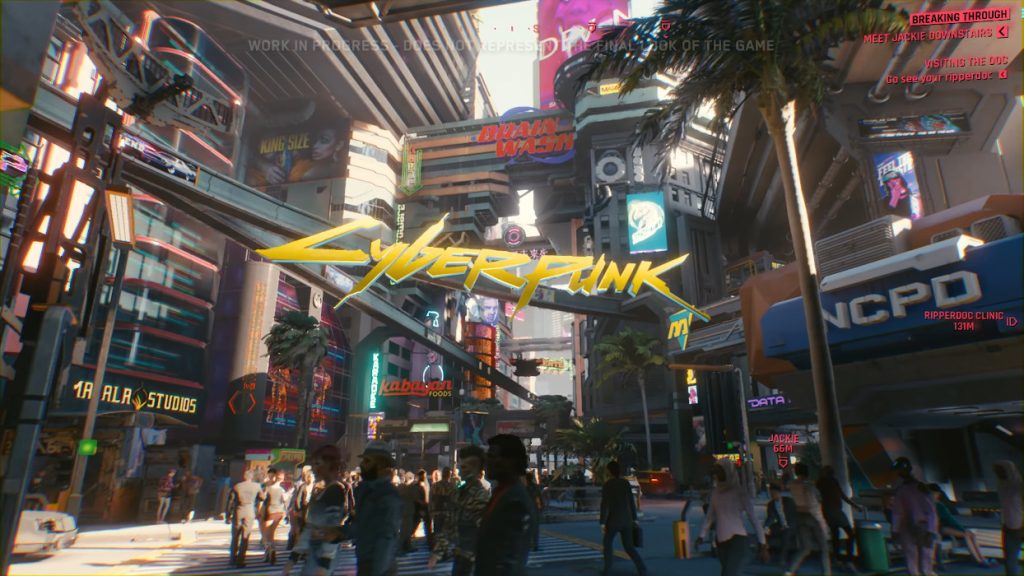 Cyberpunk 2077 Graphics From 2018 Demo