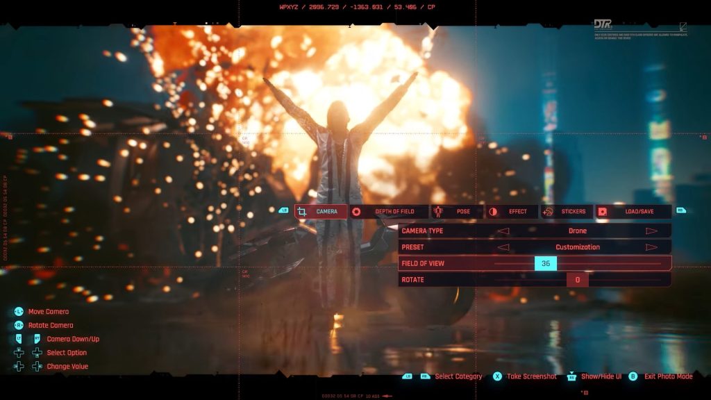 Cyberpunk 2077 — Photo Mode Trailer V for victory praise the sun