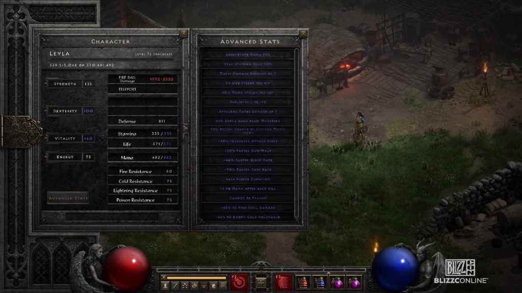 diablo ii technical alpha quality of life features