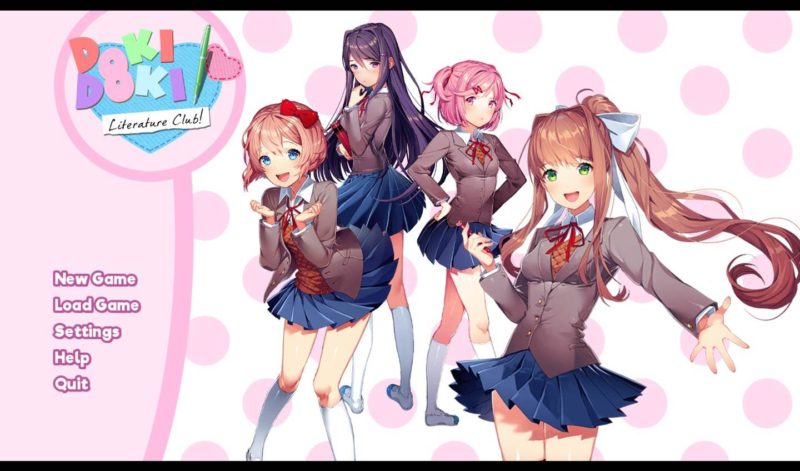 Doki Doki Literature Club Header Image