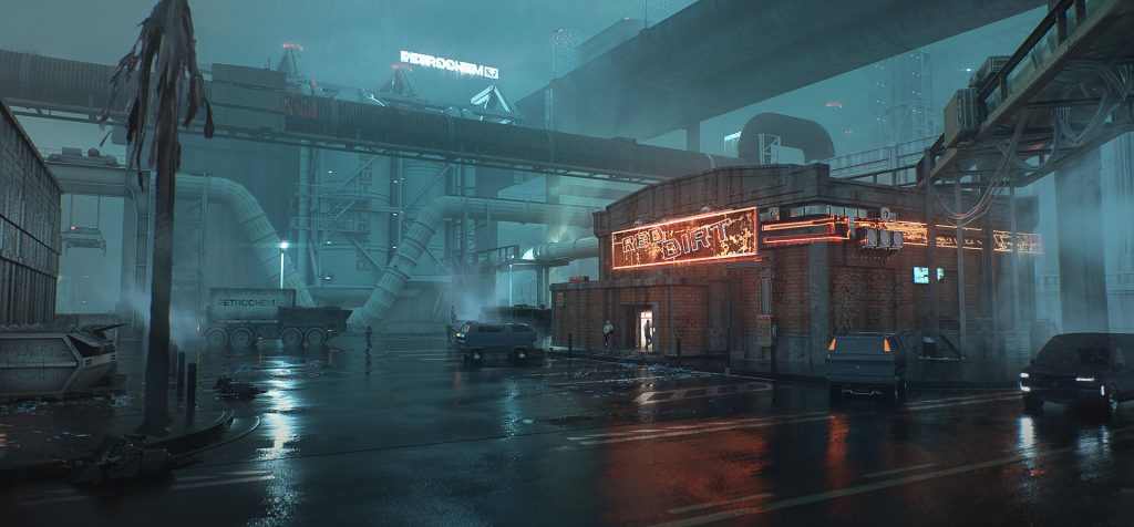 Cyberpunk 2077 Watson Blocked Off From the City