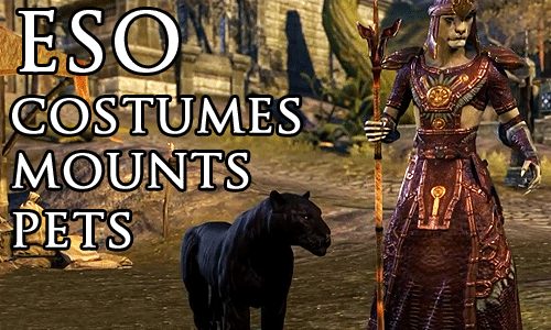 eso costumes mounts pets