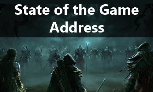 ESO State of the Game Address