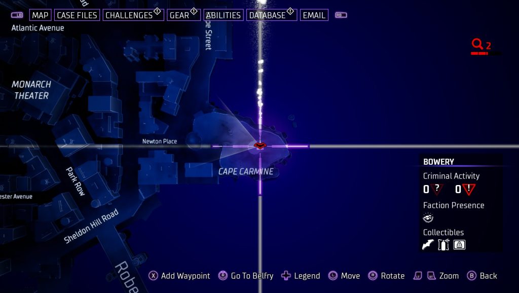 gotham knights batarang bowery 7 map