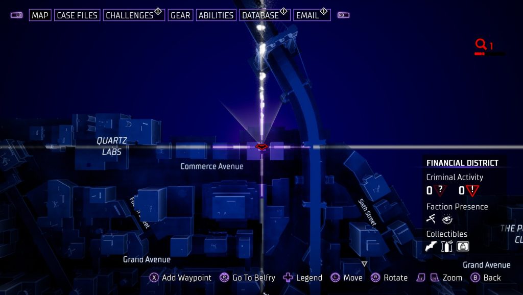 gotham knights batarang financial district 5 map