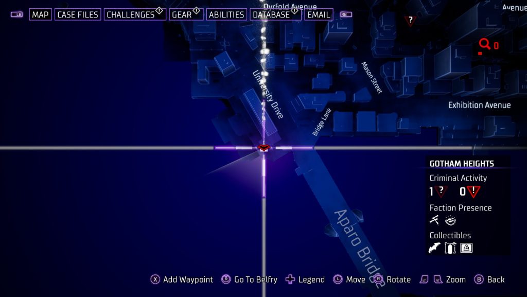 gotham knights batarang gotham heights 1 map