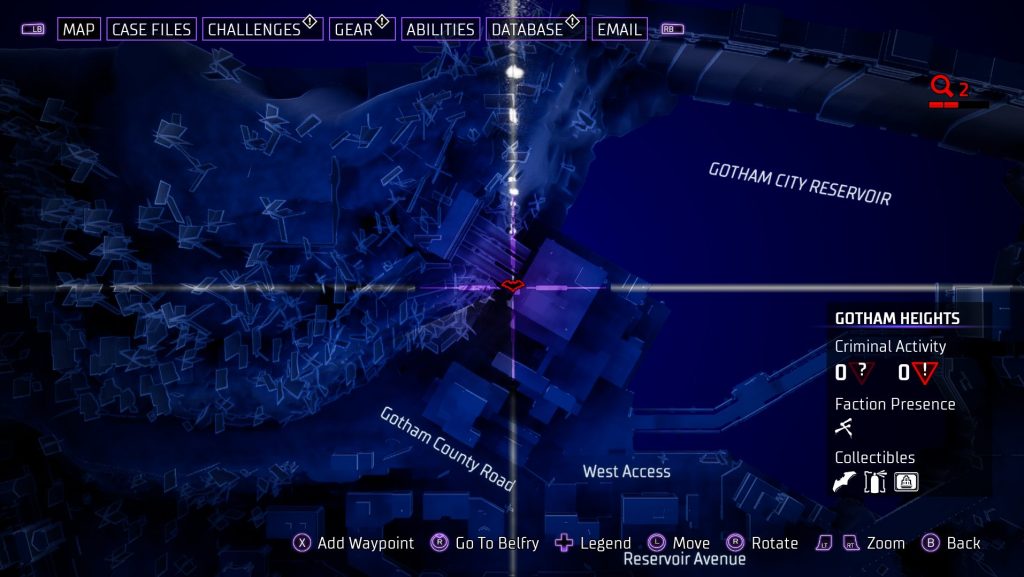 gotham knights batarang gotham heights 4 map