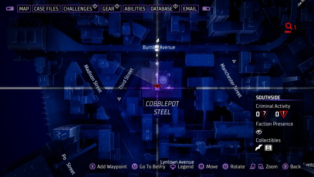 gotham knights batarang southside 1 map