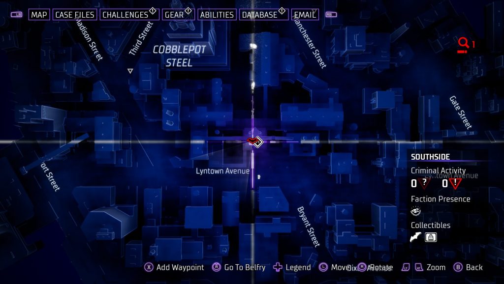 gotham knights batarang southside 3 map