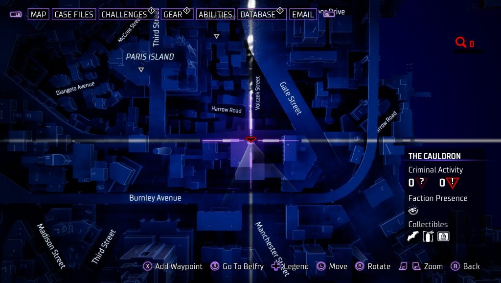 gotham knights batarang the cauldron 2 map