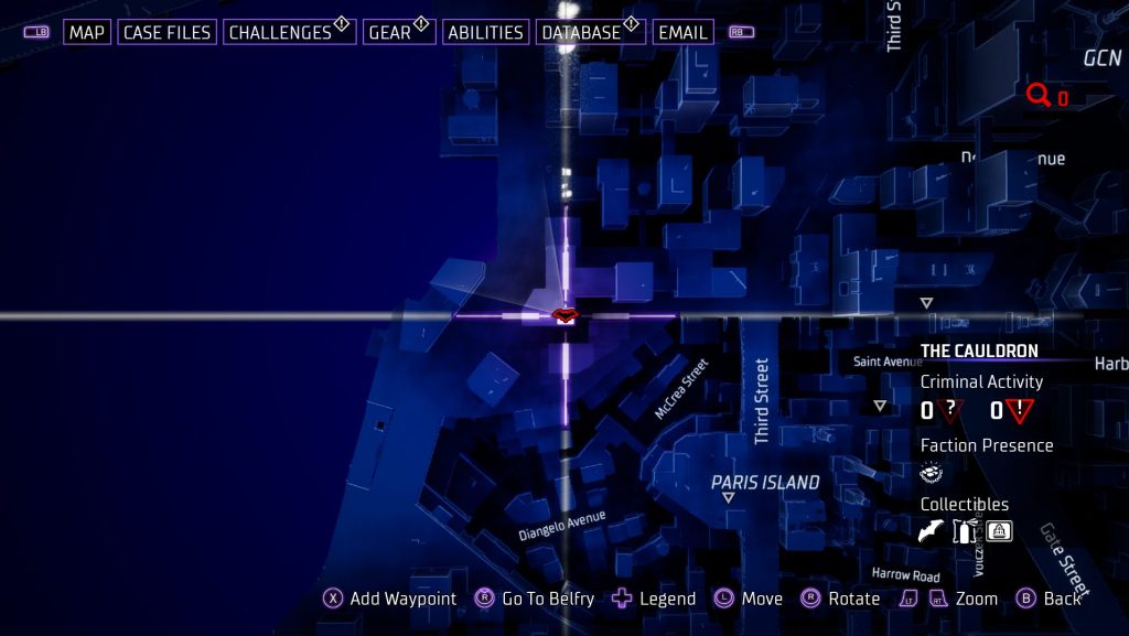 gotham knights batarang the cauldron 3 map