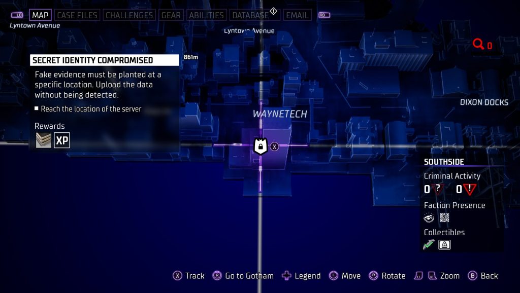 gotham knights secret identity 3 map