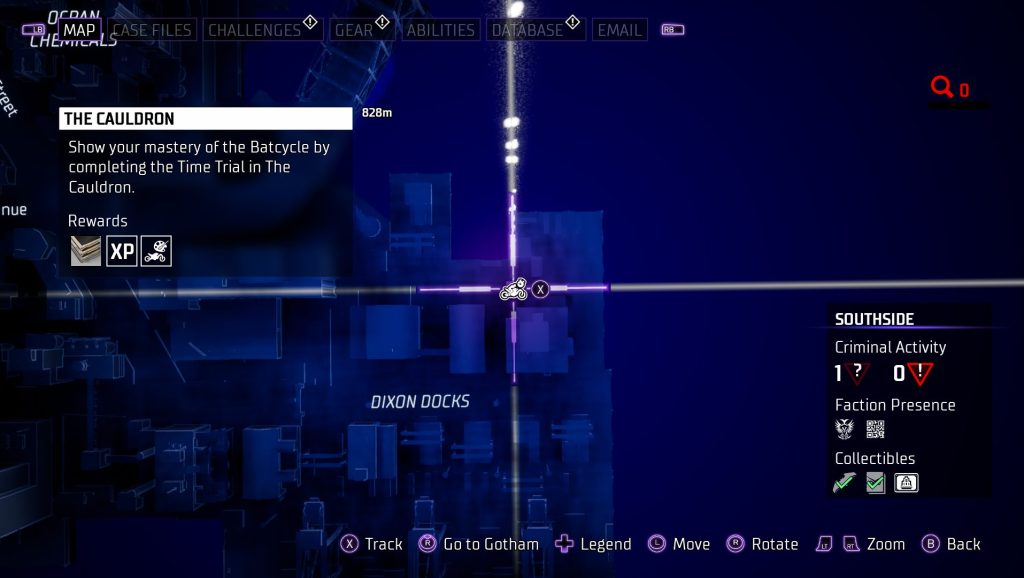 gotham knights time trial batcycle 5 map