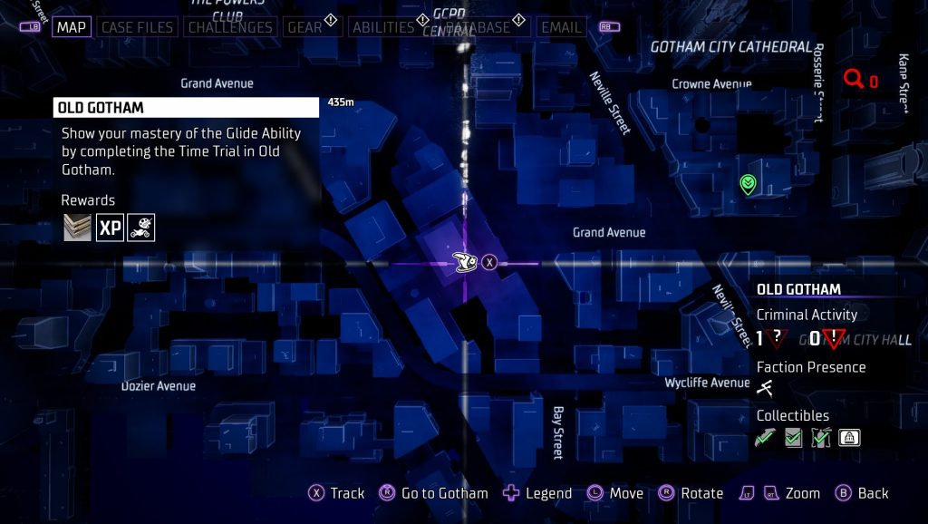 gotham knights time trial batgirl 3 map