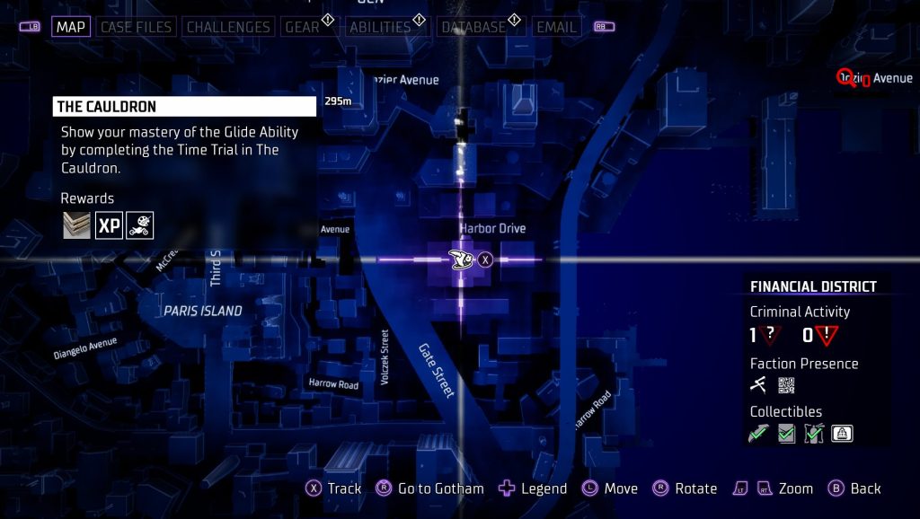 gotham knights time trial batgirl 5 map