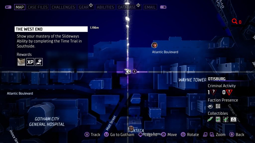 gotham knights time trial robin 4 map