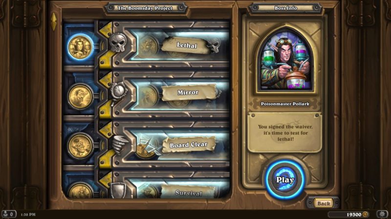 Hearthstone Puzzle Labs Screenshot 1