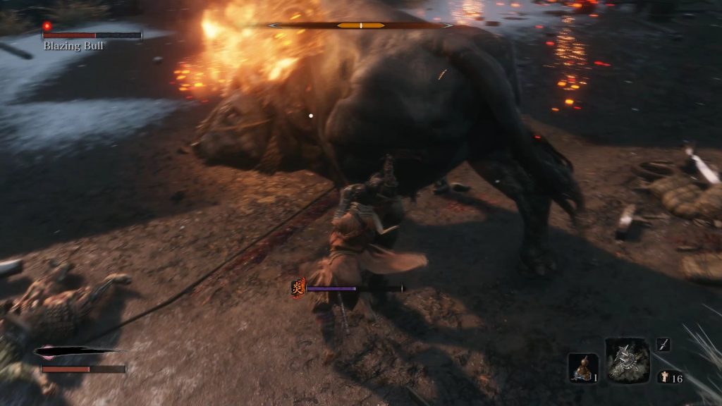 how to beat blazing bull butt attack 1