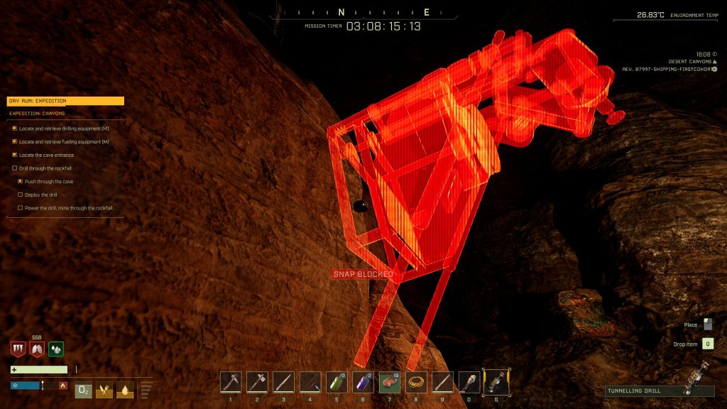 icarus dry run wiring bug snap blocked by wire