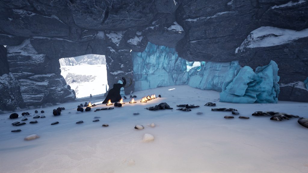 icarus mission walkthrough cryogenic research frozen cave battle aftermath