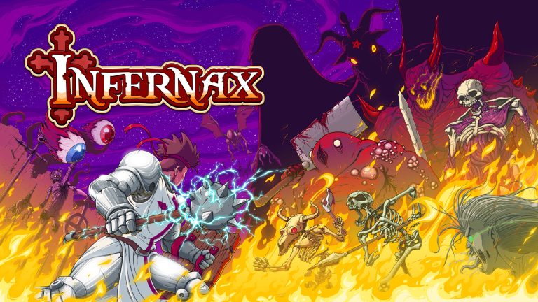 infernax splash art featured image review