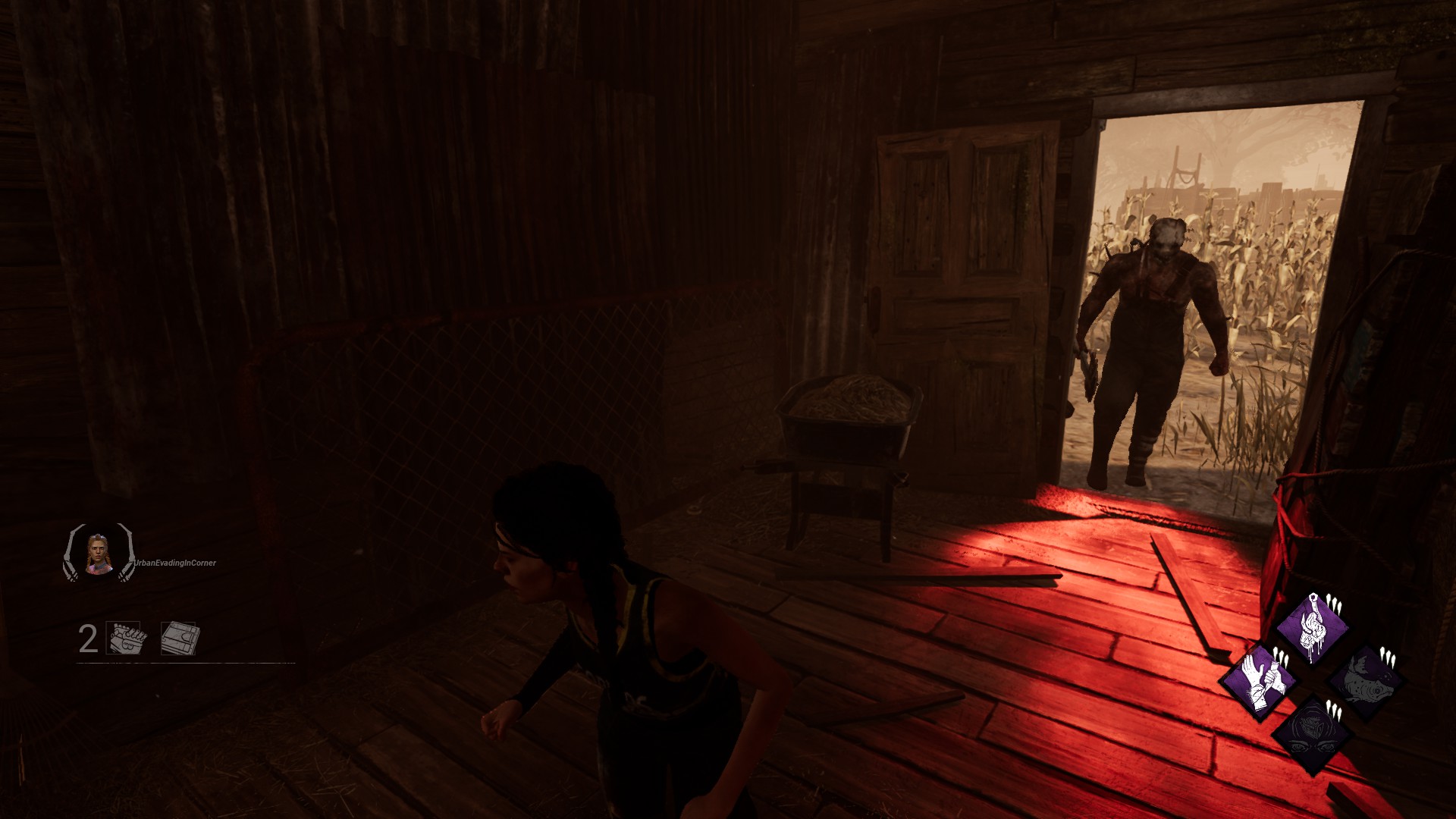 killers red stain 2 dbd guide hiding finding survivors