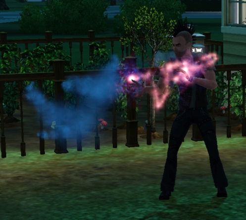 magic sims 3 supernatural witch casting spells