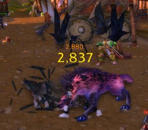 MoP Mists of Pandoria Beastmaster Hunter skills crows