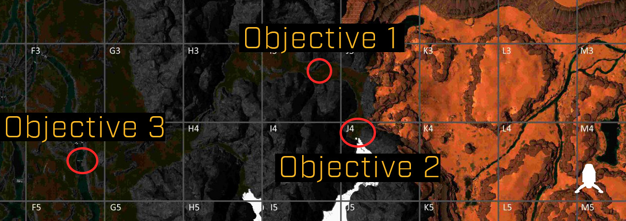 objectives waterfall icarus walkthrough