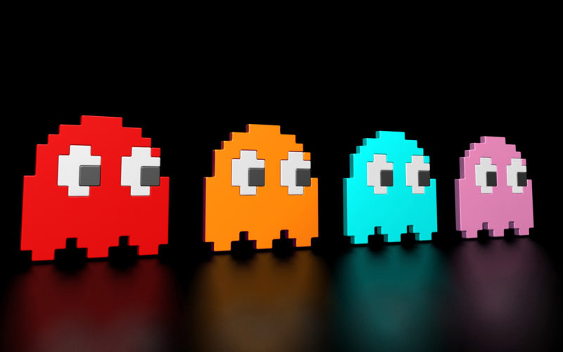 Pac Man Ghosts