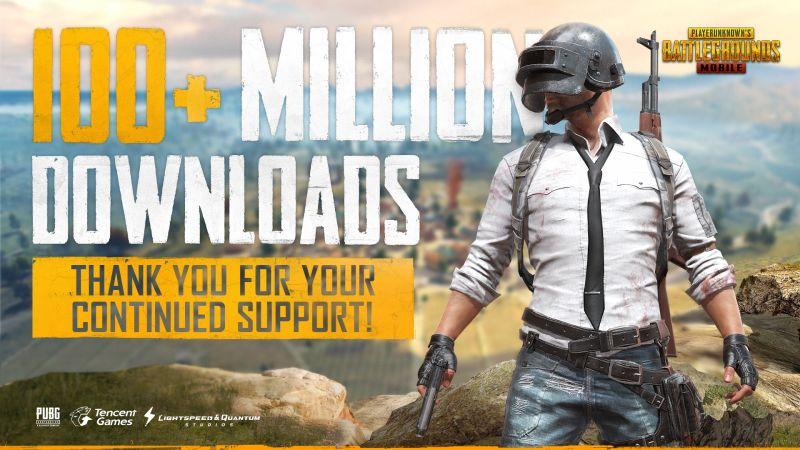 PUBG 100 Million Uploads Header