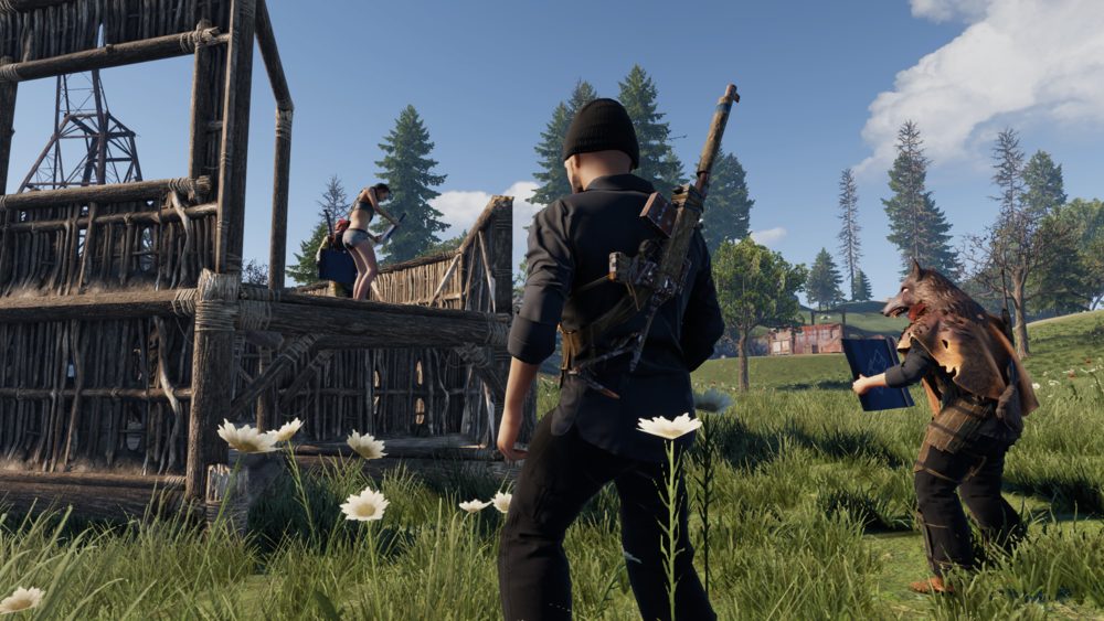 rust console group building and shooting sar