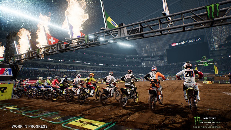 Supercross Starting Line