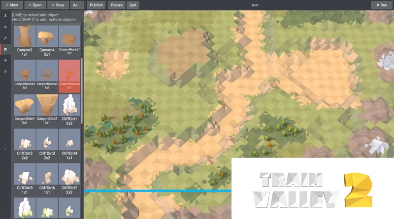 train valley 2 level editor header