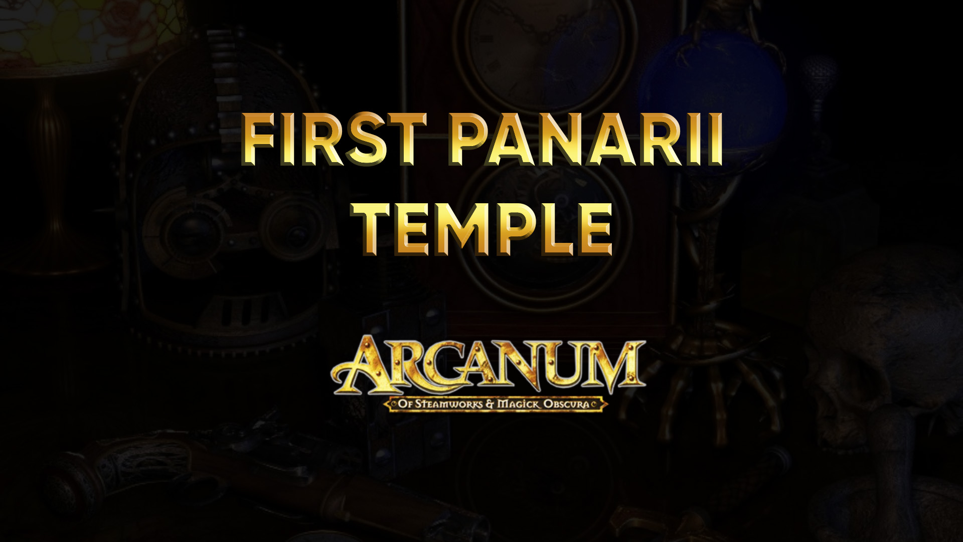 arcanum walkthrough first panarii temple