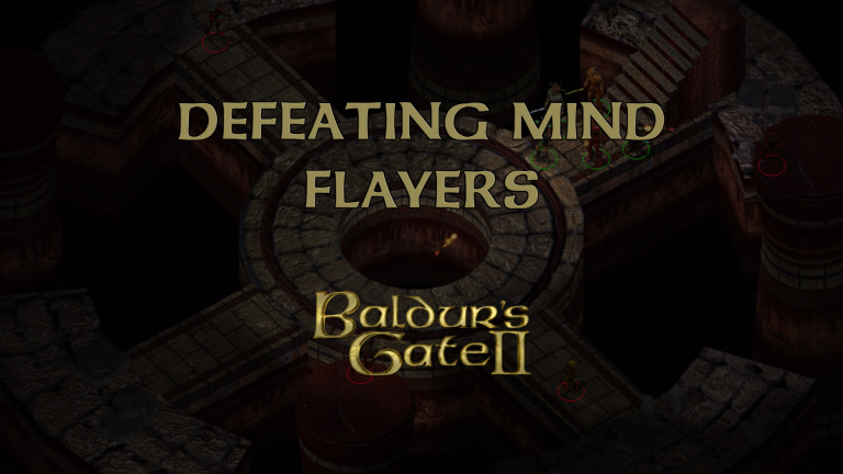 baldurs gate 2 defeating mind flayers featured image