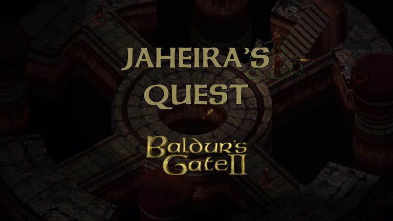 baldur's gate 2 jaheira's quest