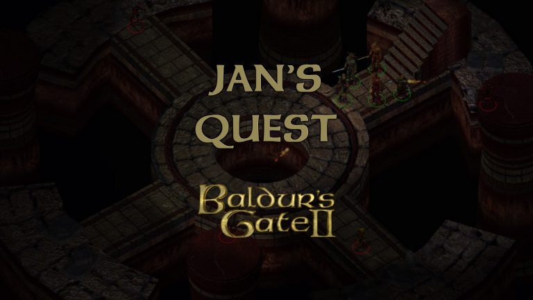 baldur's gate 2 jan's quest