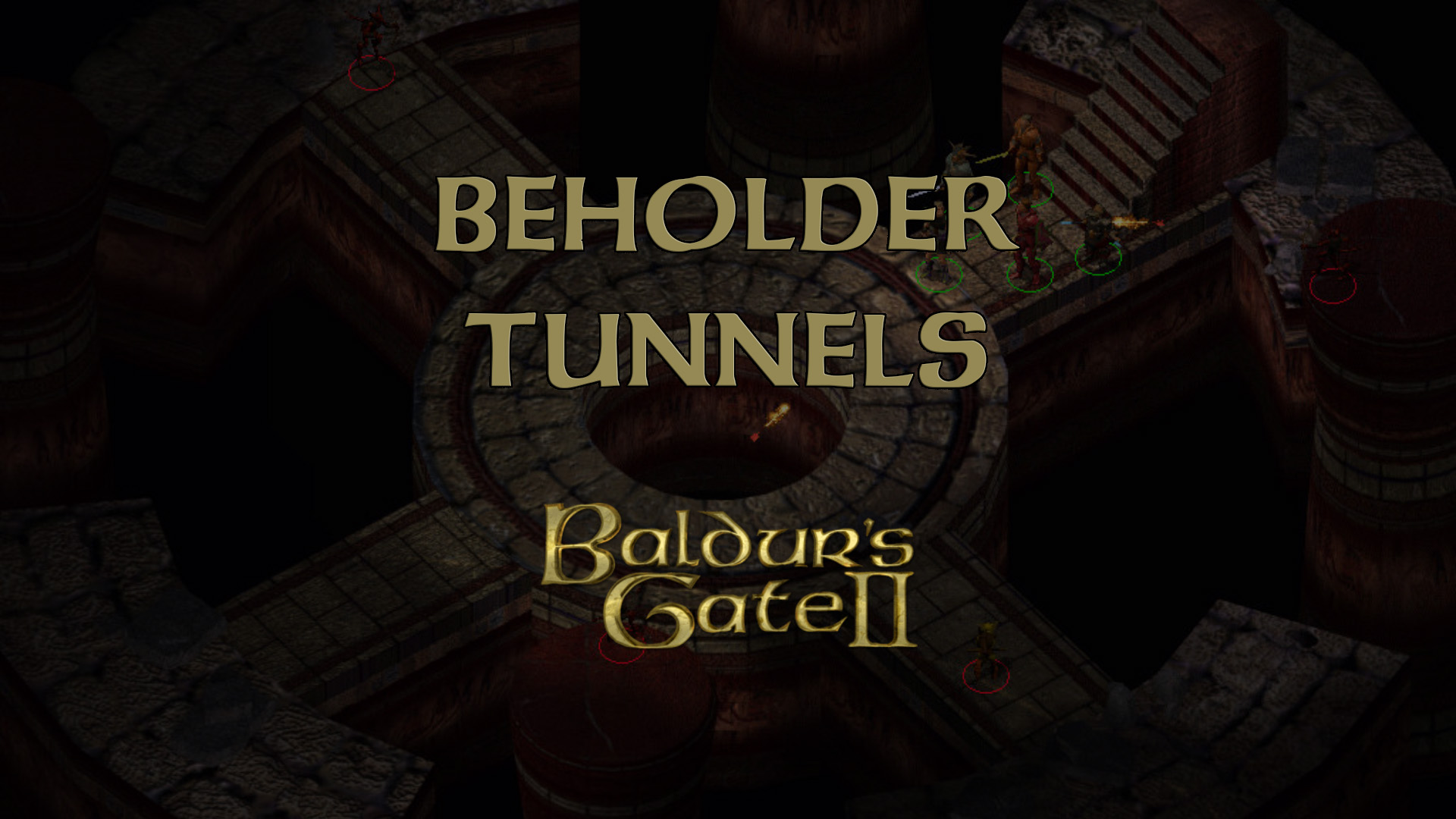 baldurs gate 2 walkthrough beholder tunnels