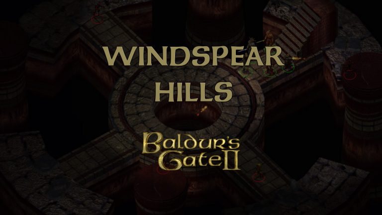 baldurs gate 2 windspear hills