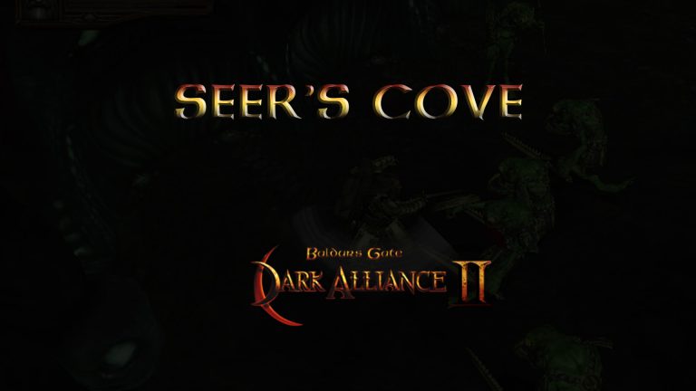 baldurs gate dark alliance 2 seer's cove