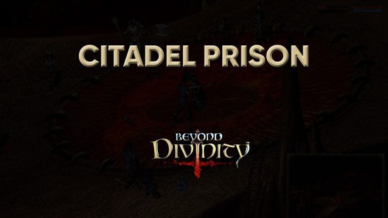 beyond divinity walkthrough citadel prison