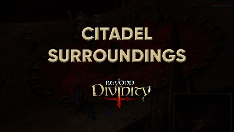 beyond divinity walkthrough citadel surroundings