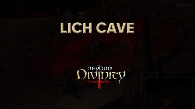 beyond divinity walkthrough lich cave